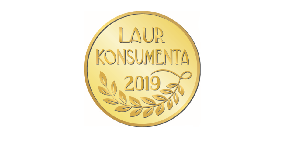 Złoty laur konsumenta.