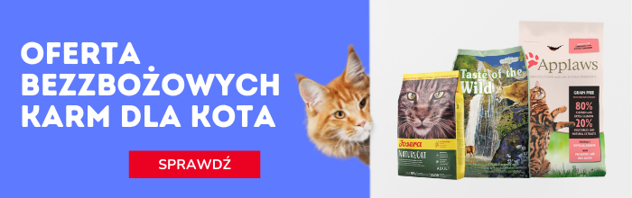 Zobacz ofertę karm bezzbożowych dla kota.