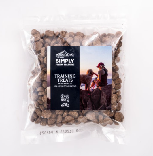 Przysmaki treningowe z insektów dla psów