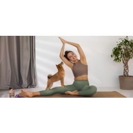Puppy yoga: na czym polegają zajęcia w towarzystwie szczeniąt?