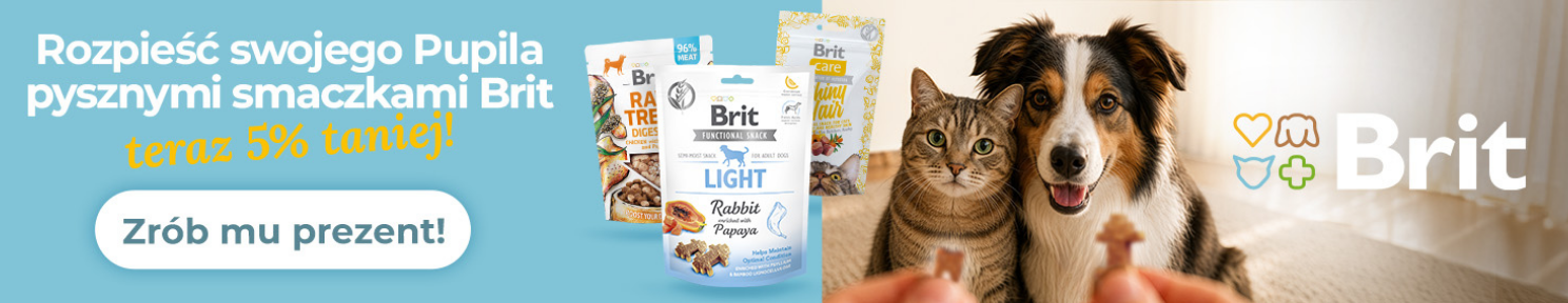 Promocja BRIT pyszne smaczki 5% taniej