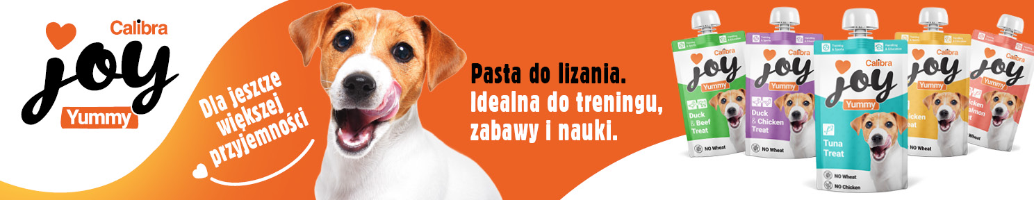 Nowość CALIBRA pasta do lizania dla psa