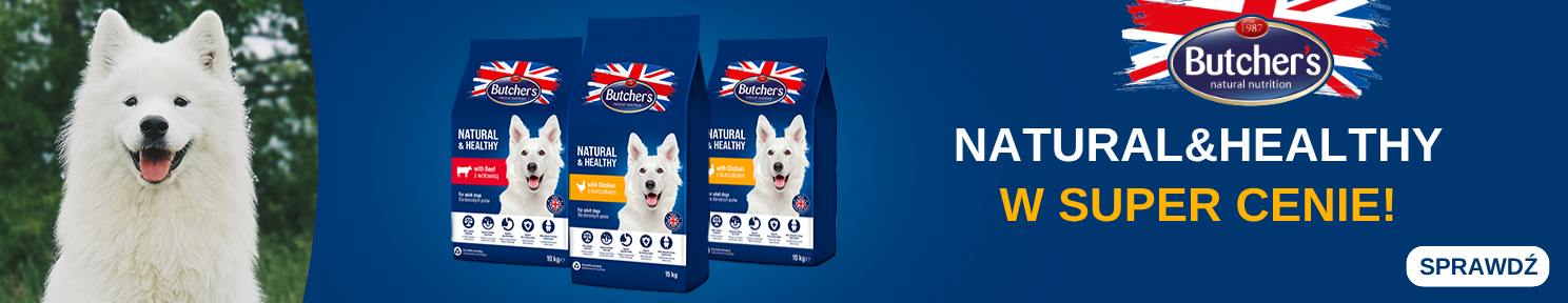 Promocja BUTCHER'S -15% na karmy suche Natural&Healthy dla psa