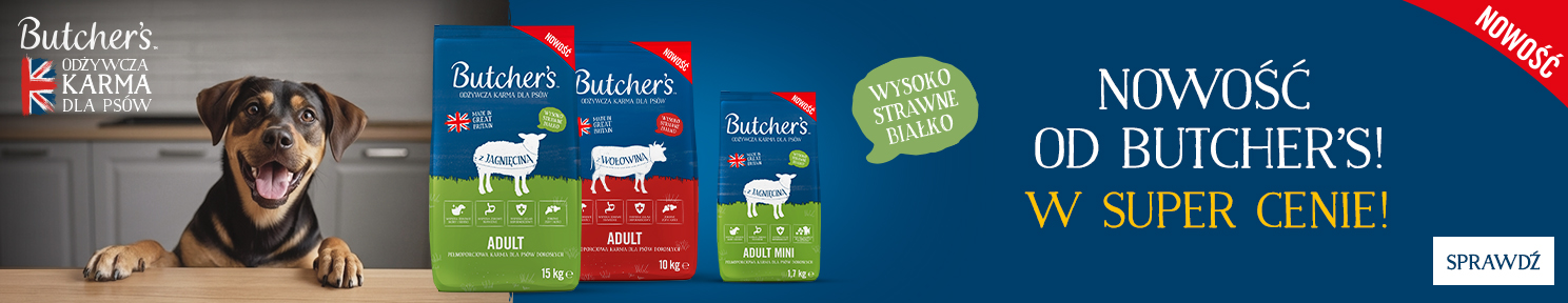 Promocja BUTCHER'S nowość w super cenie