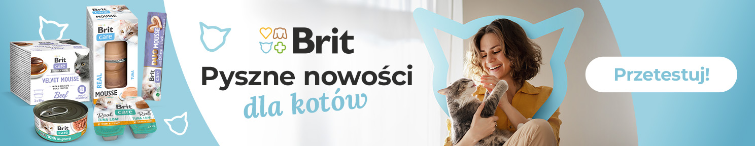 BRIT pyszne nowości dla kotów