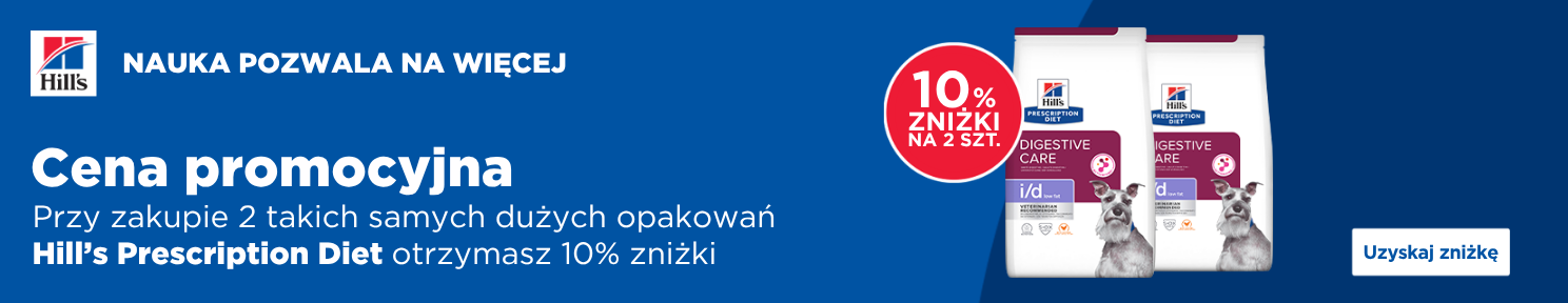 Promocja HILL'S -10% przy zakupie 2 dużych worków