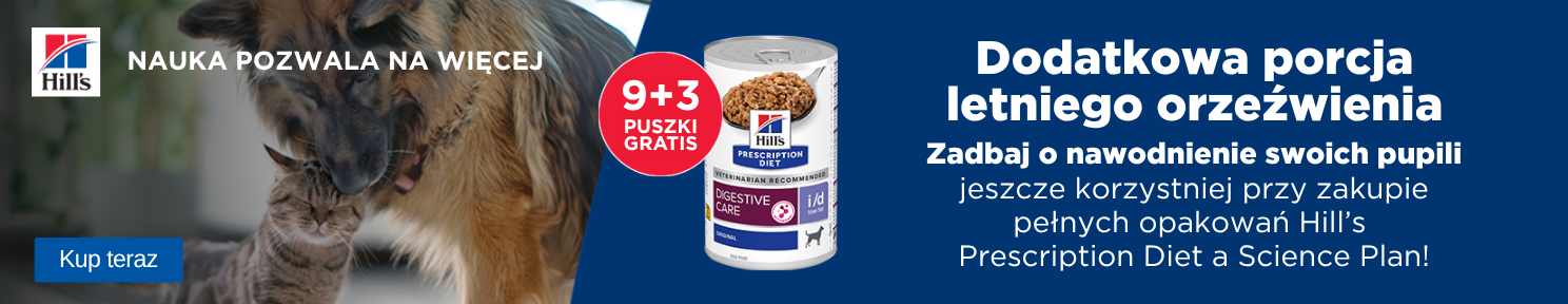 Promocja HILL'S zestaw 9+3 puszki GRATIS
