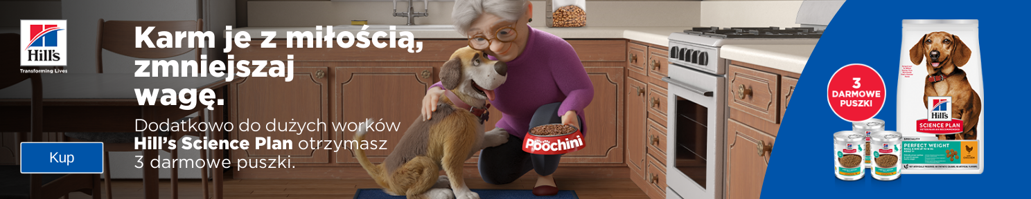 Promocja HILL'S karma Science Plan + 3 puszki GRATIS