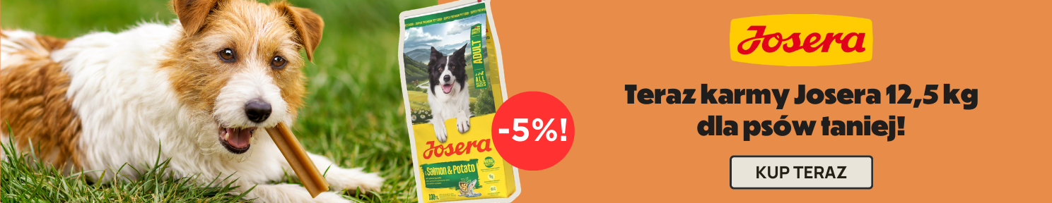 Promocja JOSERA rabat -5% na duże worki karmy suchej dla psa