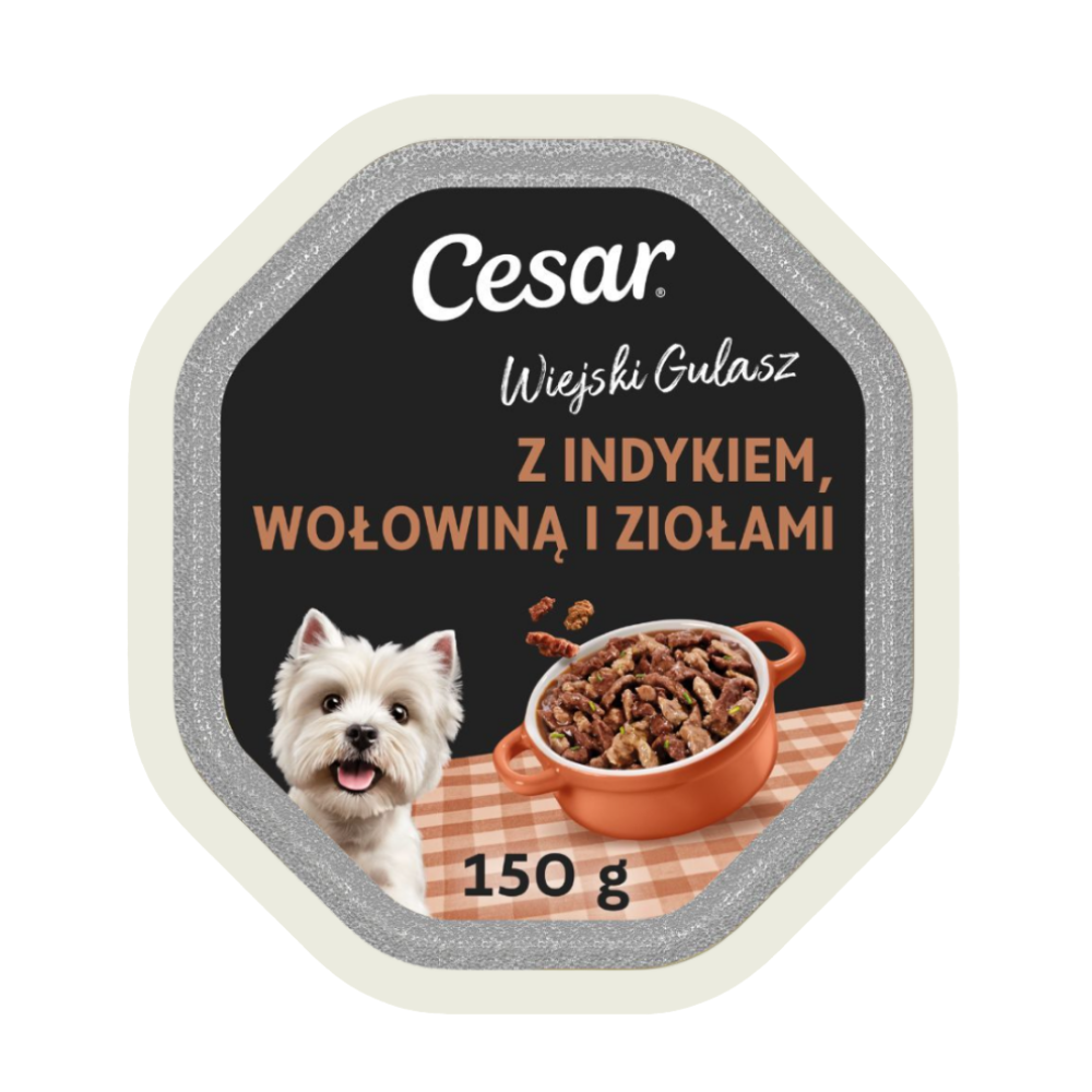 Karma dla psa Cesar