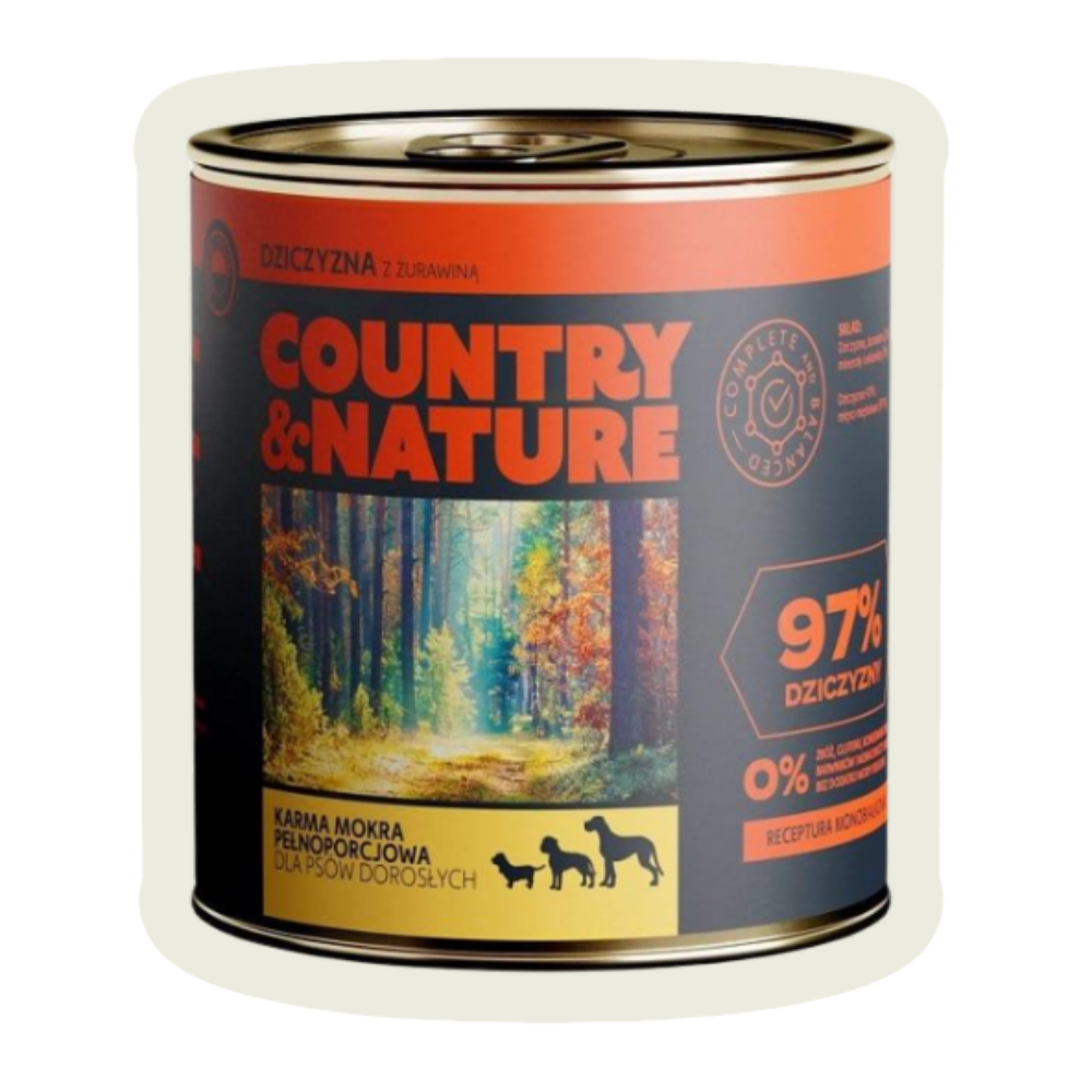 Karma dla psa Country&Nature