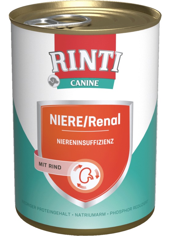 RINTI Canine Niere/Renal Beef wołowina 800 g