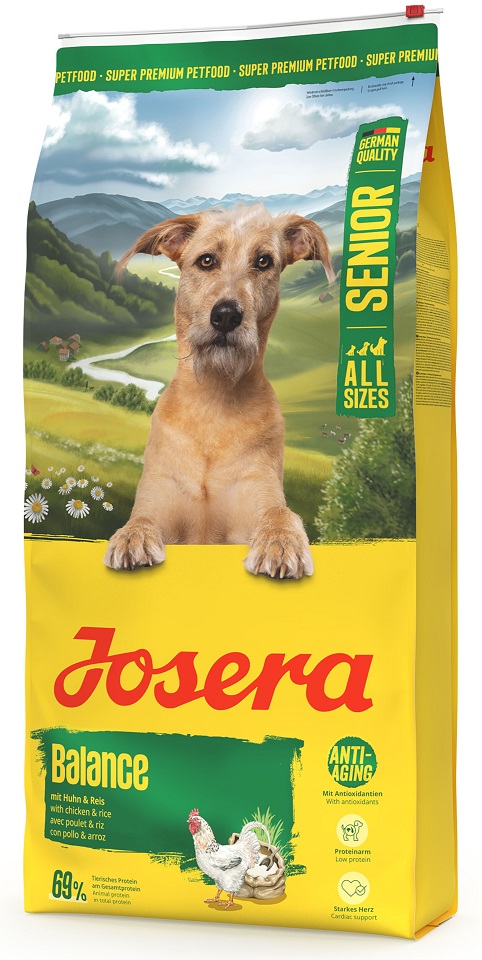 JOSERA Senior Balance 12,5kg dla starszych psów z niską zawartością tłuszczu