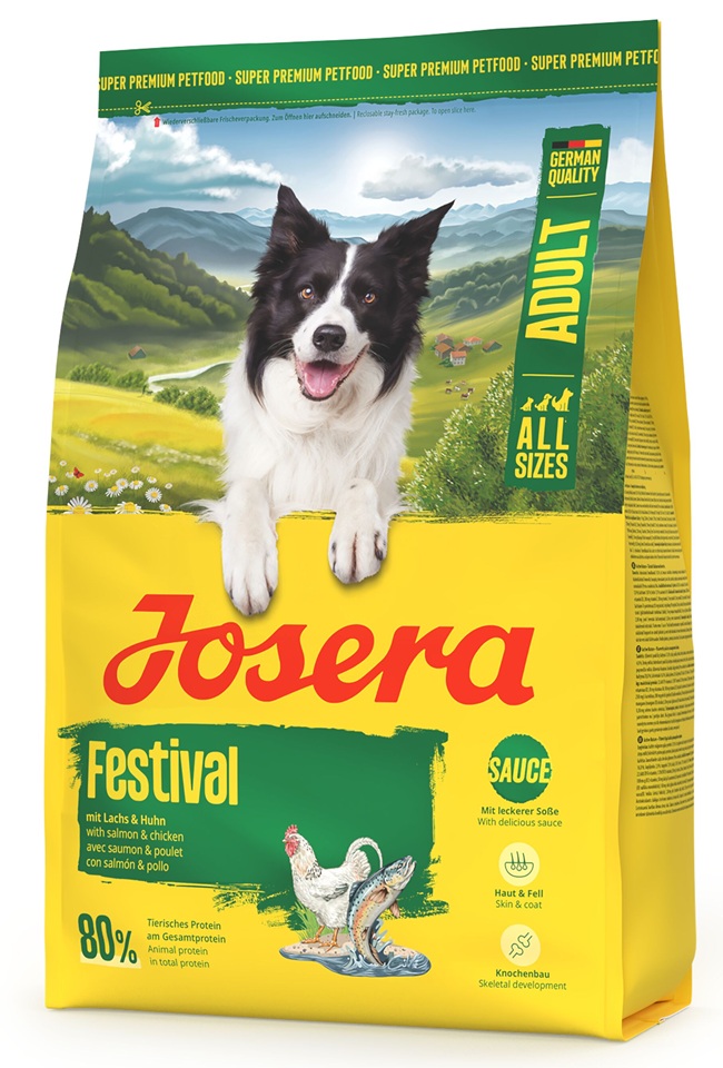 JOSERA Festival 3kg dla wybrednych psów z pysznym sosem