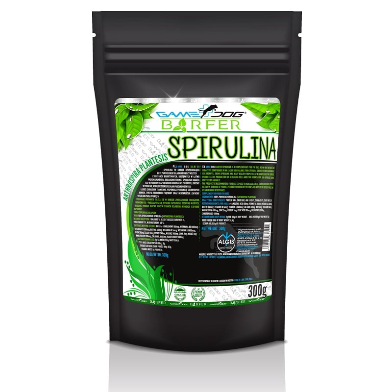 GAME DOG Barfer Spirulina dla psa i kota 300 g