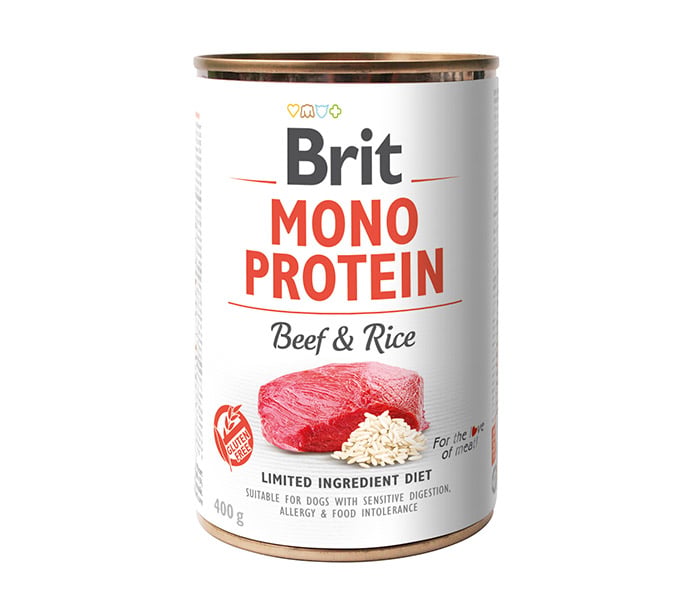 BRIT Mono Protein Beef & Rice 400 g monoproteinowa karma wołowina i ryż