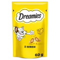 DREAMIES Chrupiące przysmaki dla kota o smaku sera 60 g