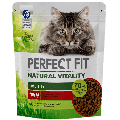PERFECT FIT Natural Vitality 1+ sucha karma pełnoporcjowa dla dorosłych kotów z wołowiną i kurczakiem 650 g