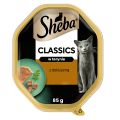 SHEBA Classics tacka 85 g mokra karma pełnoporcjowa dla dorosłych kotów z dziczyzną w terynie