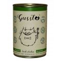 GUSSTO Fresh Chicken 400 g świeży kurczak, monoproteinowa mokra karma dla kotów kurczak 