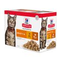 HILL'S Science Plan Feline Adult Multipack Poultry Selection 85 g x12 Szt.