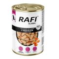 RAFI Classic Indyk i marchewka w sosie 1240 g mokra karma dla psów wszystkich ras