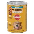 PEDIGREE Adult puszka 400g mokra karma pełnoporcjowa dla dorosłych psów z kurczakiem i marchewką w galaretce