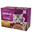 WHISKAS Junior saszetka 12x85g Drobiowe Frykasy mokra karma dla kociąt w galaretce z: kurczakiem, indykiem, drobiem, kaczką