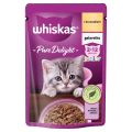 WHISKAS Junior saszetka 85g mokra karma dla kociąt z kurczakiem w galaretce