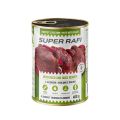 SUPER RAFI z jeleniem i sercami z kaczki 400 g mokra karma dla psa