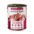 SUPER RAFI z cielęciną i wątróbką z królika 800g pasztet dla psów