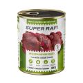 SUPER RAFI z jeleniem i sercami z kaczki 800g pasztet dla psów