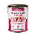 SUPER RAFI Pure Line indyk z batatami 800g mokra karma dla psa