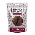 SIMPLY FROM NATURE Meat Strips Mięsne paski z dziczyzną i konopiami dla psów 80 g