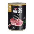 PAN MIĘSKO Wieprzowina z jagnięciną mokra karma dla psów 400 g
