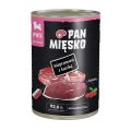 PAN MIĘSKO Wieprzowina z kaczką mokra karma dla szczeniąt 400 g