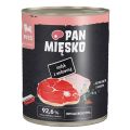 PAN MIĘSKO Indyk z wołowiną mokra karma dla szczeniąt 800 g