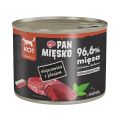 PAN MIĘSKO Wieprzowina z jeleniem mokra karma dla kotów 200 g