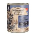 WIEJSKA ZAGRODA Leśne smaki Jeleń z przepiórką mokra karma dla szczeniąt 800 g