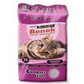 BENEK Super compact Żwirek bentonitowy lawendowy 25 l
