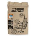 BENEK Super corn cat Żwirek kukurydziany zbrylający morska bryza 25 l