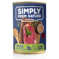SIMPLY FROM NATURE Mokra karma dla psa Jeleń z kaszą gryczaną 400 g