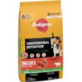 PEDIGREE Professional Nutrition Adult Mini z Wołowiną i Warzywami 12 kg dla psów małych ras