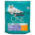 PURINA ONE COAT & HAIRBALL kurczak i pełne ziarna 800g