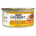 GOURMET Gold Sauce Delights z kurczakiem 85 g mokra karma dla kotów