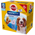 PEDIGREE DentaStix (średnie rasy) przysmak dentystyczny dla psów 56 szt. - 8x180g