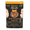 FITMIN Cat for life pouch adult chicken 85 g