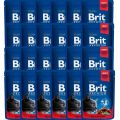 BRIT Premium Cat Adult wołowina i groszek saszetka dla kota 24 x 100g