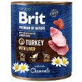 BRIT Premium by Nature 800 g indyk i wątroba naturalna karma dla szczeniąt