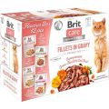BRIT Care Cat Zestaw próbny karmy dla kotów 12 x 85 g